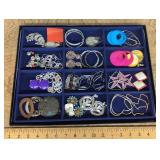 Costume jewelry earrings
