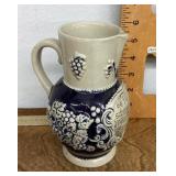 Marzi & Remy stoneware pitcher
