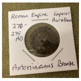 Ancient Roman Empire bronze coin