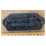 Cast iron Nordic Ware "Sweet Rides" baking mold