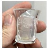 Lalique "Les Enfants" shot glass