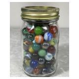 Jar of marbles