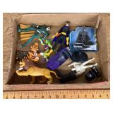 Flat of small toys