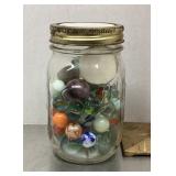 Jar of marbles