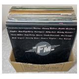Box of LPs