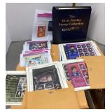 The Elvis Presley stamp collection