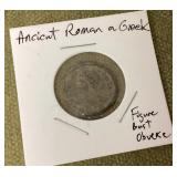 Ancient Roman or Greek coin