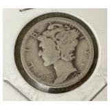 1920 Mercury dime