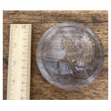 Baccarat paperweight St. Louis 225th Anniversary