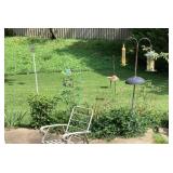 Assorted birdfeeders