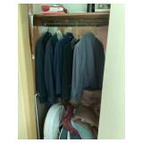 Contents of closet