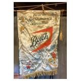 Satin fringed Bosch Beer banner