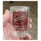 Falstaff beer glass
