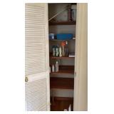 Contents of hall closet