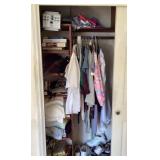 Contents of closet