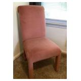 Mauve side chair