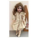 Antique bisque head doll