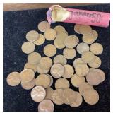 1958 wheat pennies