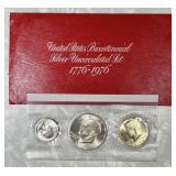 1976 US Bicentennial Silver Uncirculated Set