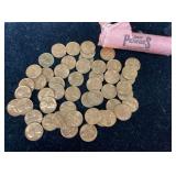 1963 uncirculated pennies