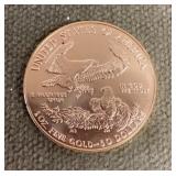 1 ounce gold eagle coin
