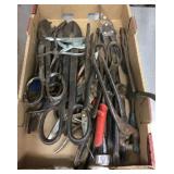 Flat of snips and cutters