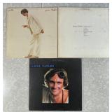 3 James Taylor LPs