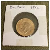 1912 British gold sovereign