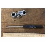 Socket and screw driver