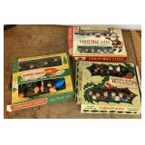 3 sets of vintage Christmas lights