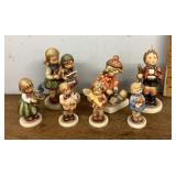 7 Hummel figurines