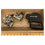 Model airplane incomplete engine and reel