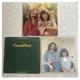 2 David Crosby & bGraham Nash LPs