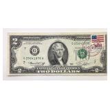 Uncirculated $2 bill Apr 13, 1976 First Day Issue