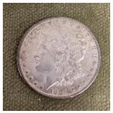 1881-O Morgan silver dollar