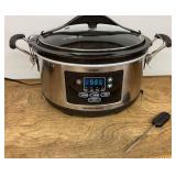 Proctor Silex crock pot with temperature probe