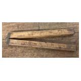 Boxwood folding ruler