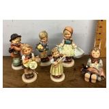 6 Hummel figurines