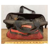 Craftsman tool bag with assorted tools