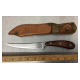 Filet knife with sheath