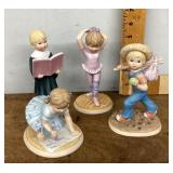 4 Lenox figurines
