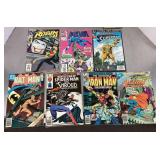 7 comic books