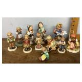 11 Hummel figurines