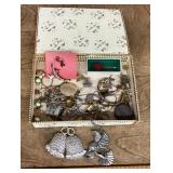 Box of costume jewelry