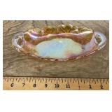 Marigold glass dish