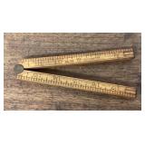 Stanley boxwood folding ruler