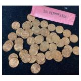 Uncirculated 1970 pennies