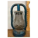 Vintage blue Dietz lantern