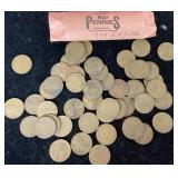 1944-D wheat pennies