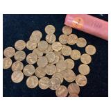 1968 pennies --uncirculated